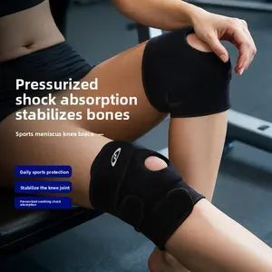 Outdoor sports knee pads Four seasons cycling Basketball running Anti-knee injury Comfortable pressurized support protective gear