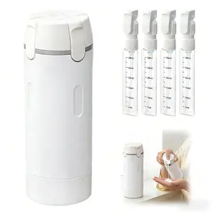 Refillable Travel Dispenser Bottles Leak Proof Portable Set for Toiletries and Cosmetics