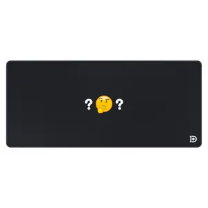 The Random Deskpad | Mystery Deskpad | Anti-Slip Rubber Base | Print Over Stitching