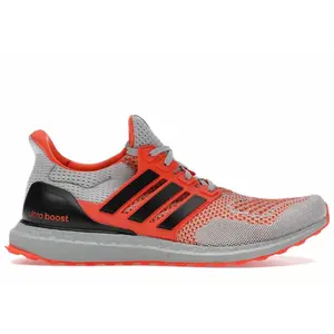 adidas Men's Ultra Boost 1.0 Core Black Impact Orange Grey Two, from StockX