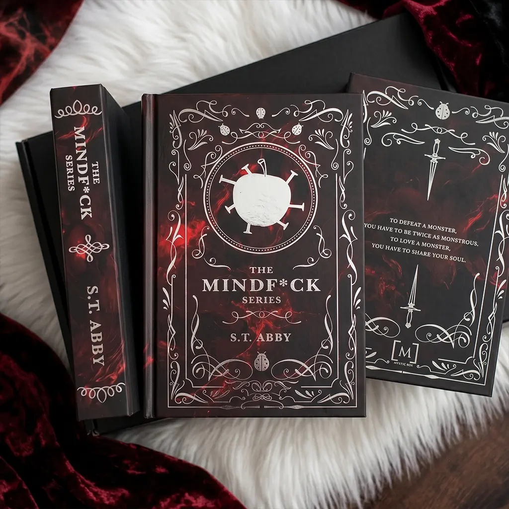 The Mindfck Series Special Edition Collection Book 1-5, S.T. Abby Novel, Dark Romance Revenge Story, BookTok Viral Books, Dark Romance Mindfck Series Hardcover Special Edition, Romance Thriller