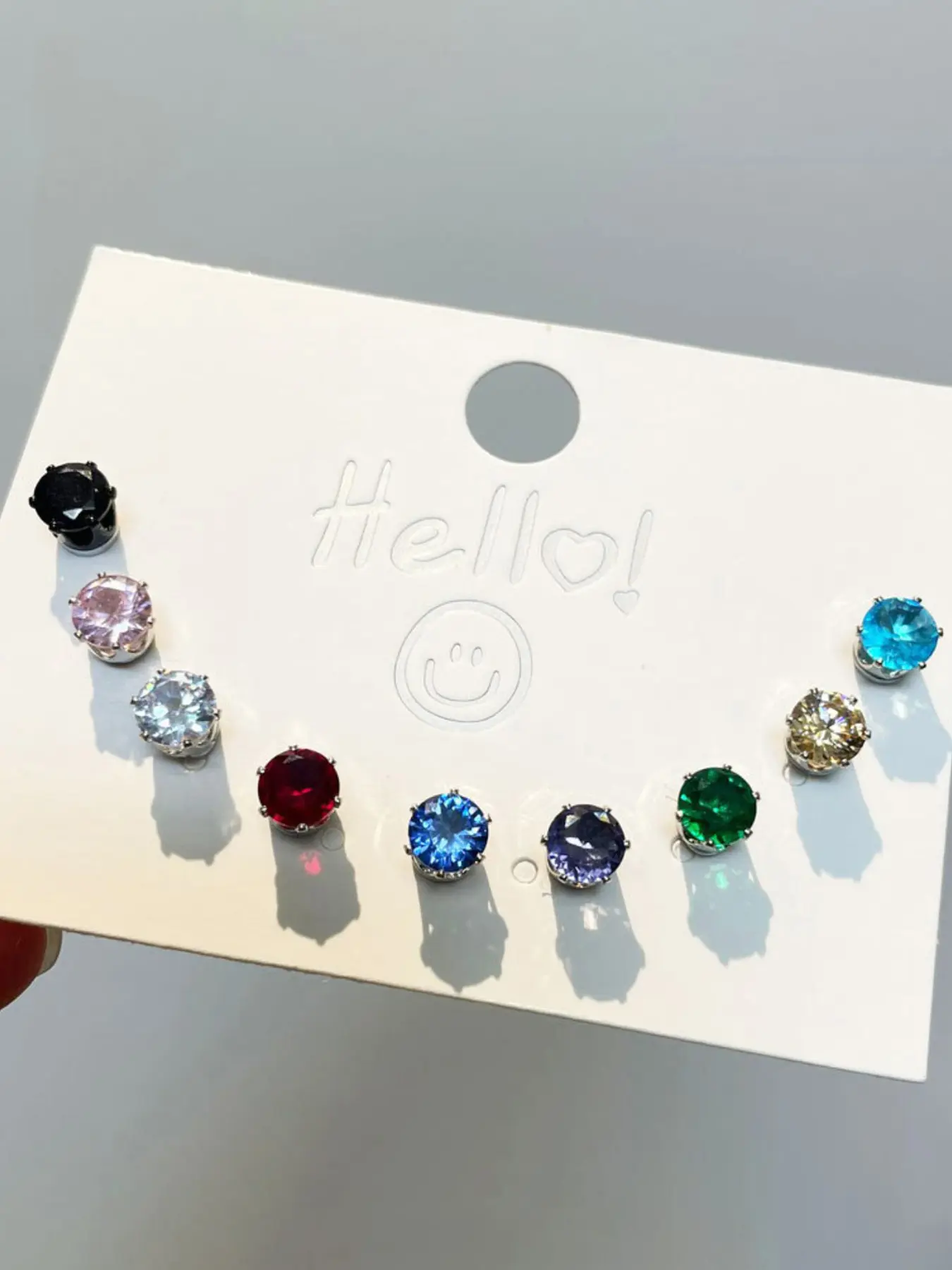 Hypoallergenic Fake Diamond Magnetic Earrings Set Earring Studs Ear Clips for Men Women CZ Magnet Clip On Earrings Stainless Steel Non Pierced Earring Jewelry Hypoallergenic Earrings Pack