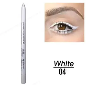 White Glitter Eyeliner Pencils Set 6 Colors Waterproof Liquid Eye Liners Matte Shimmer Metallic Pearl Effects Makeup