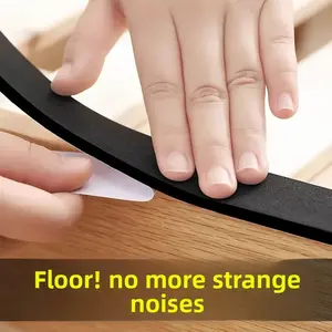 Bed Squeak Stopper 3mm x 3mm x 10m Self-Adhesive Soundproofing Strip for Noise Reduction on Bed Boards & Door Seals Fixing Bracket Easy Install
