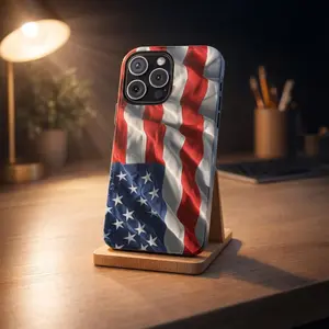 American Flag Magnetic Tough Phone Case | iPhone 17 | MAGA Phone Cover | USA Flag | iPhone 16 | iPhone 15 | iPhone 14 | MagSafe compatible