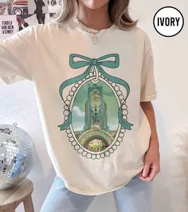 [Sale Up To 60%] Comfort Colors 1717 - Retro Epic Universe Coquette Bow Shirt, Family Universe Park Trip Shirt, Universal Studios, Orlando Park Epic U