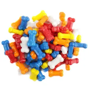 Bonz Bone Candy - Bone Shaped Hard Fruity Candy Assorted Colors Bulk Candy for Kids Party Favors