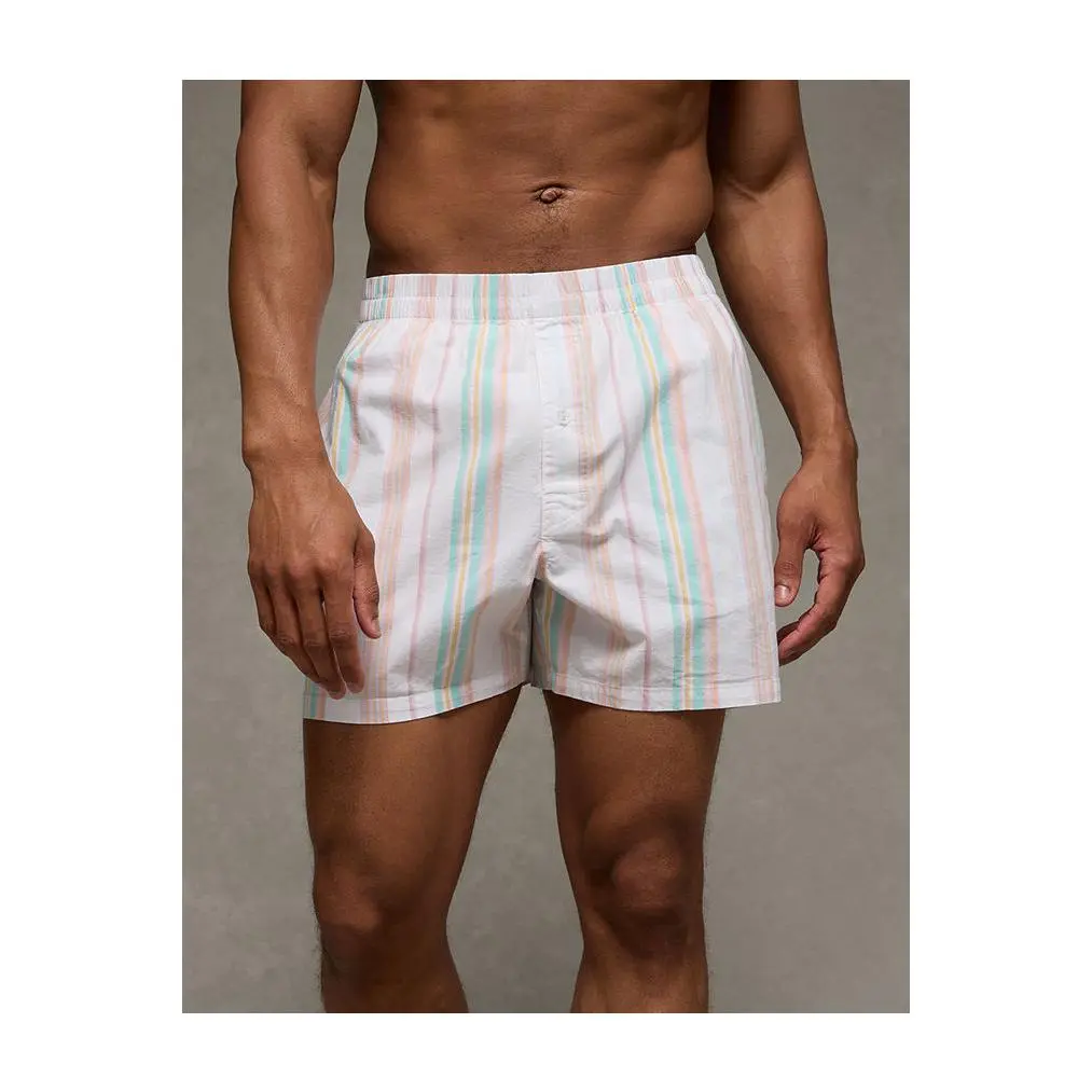 AEO Pride Men's Poplin Classic Pocket Boxer Short