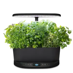 AeroGarden Bounty Black - Indoor Garden with LED Grow Light