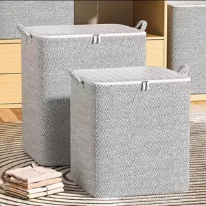1pc Non-Woven Household Fabric Storage Bag with Large Capacity