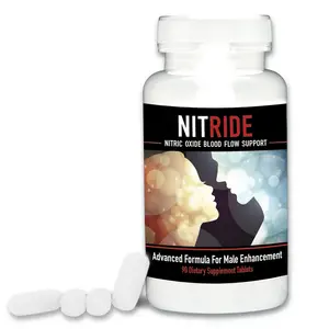 Nitric Oxide Booster Supplement - 2985mg A-AKG (arginine alpha-ketoglutarate), Plus Extra Strength L-Arginine - Non-GMO, Halal Certified Formula, Vegan, Vegetarian – Nitride (90 Tablets)