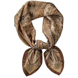 Hair Scarf Satin Silk Feeling Scarves for Women Lightweight Fashion Bag Purse Scarf for Handbags Accessories