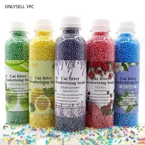 Cat Litter Deodorizing Beads, Odor Destroyer, 1 Count Dust-free and Non-stick Feet Odorless Beads for Pet Litter, Pet Supplies for Dogs & Cats