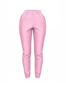 PINK ICED JOGGERS