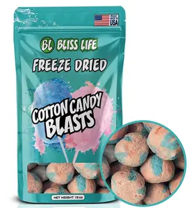 Bliss Life Cotton Candy Blasts – Original | Melt-in-Your-Mouth Candy | Classic Cotton Candy Flavor | 1.5 oz