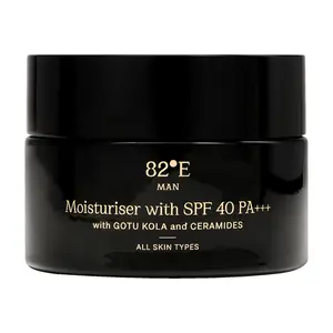 Moisturiser With SPF 40 PA Plus by 82East By Deepika Padukone  for Men - 1.7 oz Moisturizer Hydrating Cream Advanced Brightening