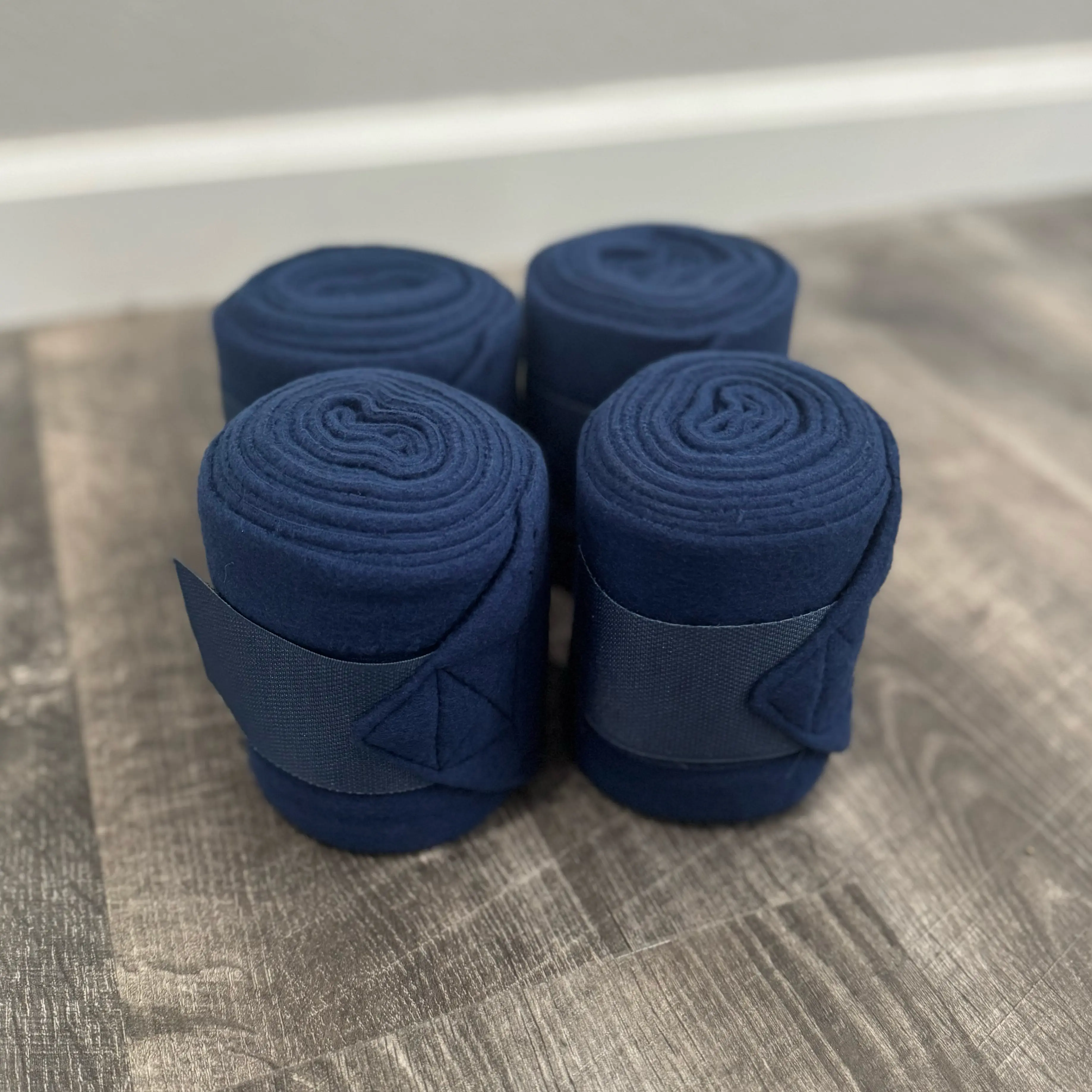 Premium Sheep Leg Wraps - Navy Blue