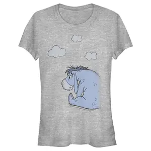 Junior's Winnie the Pooh Cloudy Eeyore T-Shirt