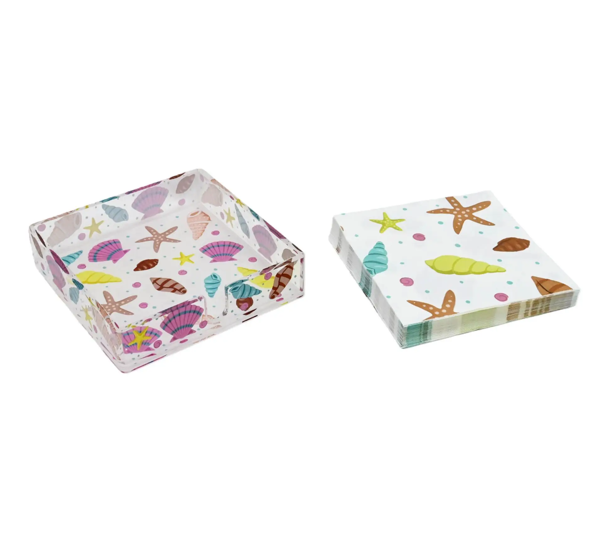 Temp-tations Acrylic Napkin Holder with Napkins Temp-tations Acrylic Napkin Holder with Napkins