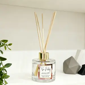 Cherry Blossom Reed Diffuser Set 100ml – Romantic floral home fragrance, long-lasting scent, perfect room decor gift.