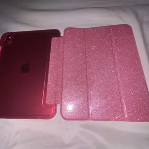 INFILAND Compatible with iPad Case, Glitter Cover with Sparkly Clear Back, Pencil Holder, for Kids Girls Computer Tablet Casing Protection Protective