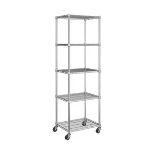 UltraDurable® 5-Tier NSF-Certified Steel Shelving