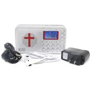 KJV Dramatized Audio  Player -  James Version  Talking  with Charger and Earphone, Portable to Listen at Anywhere Anytime