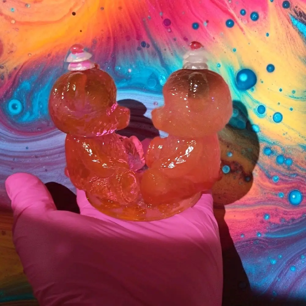 Romantic (Pinks/Reds, Purple, Glitter/Gold leaf)