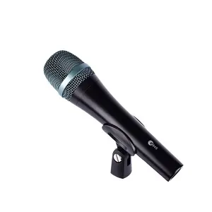 Professional Handheld Wired Dynamic Microphone, Durable Audio Device for Stage Performances, Home Karaoke