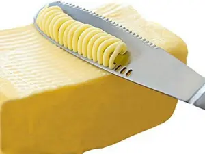 Stainless Steel Butter Spreader, Butter Knife - 3 in 1 Kitchen Gadgets (1)