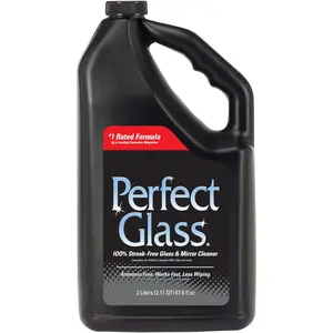 Glass Cleaner Spray Refill, Streak-Free, Ammonia-Free Window, Mirror, Screen, Tinted Glass, and Shower Door Cleaner, Indoor and Outdoor Glass Surfaces, 67.6 Ounce, Pack of 1