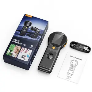 Handheld Digital Microscope, 500X Zoom USB Digital Microscope, HD Capture Coin Microscope, Educational Learning Tool, Technology Repair Essentials