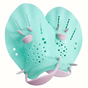 Professional buoyant swimming hand paddles, Swimming accessories, unisex, enhance swimming momentum, improve swimming skills, are quick-drying, anti-slip, easy to wear, and prevent falling off, essential for swimming training