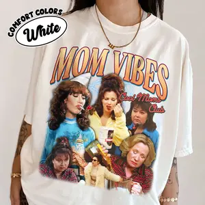 90’S Mom Vibes Comfort Colors Shirt, Funny Cool Moms Club Tshirt , Funny Mother Life Tee, Mother's Day Gift