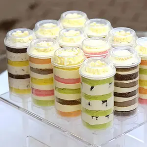 Reusable Cake Pusher Mould Set, 10/20pcs Food Grade Baking Tools with Lids, Round Push Stick Cupcake Mold, DIY Kitchen Accessories