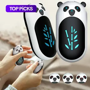 Portable Hand Warmer, 2 Counts Rechargeable Hand Warmer, Hand Warmer for Outdoor Camping, Hunting Equipment, Household Appliances