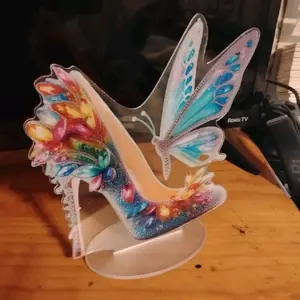 butterfly shoe stand