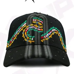 Snapback México Mundial Black incluye caja y pin