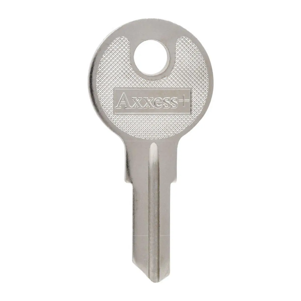 Hillman Brass Universal Single-Sided Key Blanks - Pack of 10 Assorted Keys for Automotive & Motorcycle Locks & Security