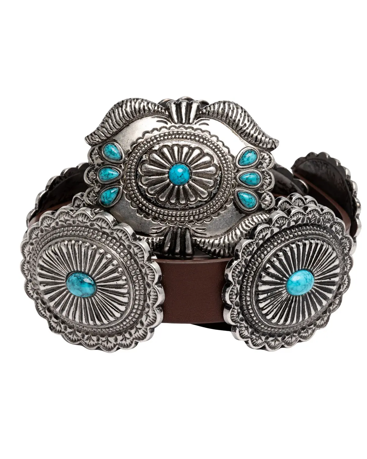 Shyanne Women's Women'S Quite The Stand Out Concho Belt - 6072-Br