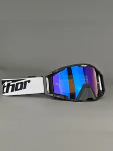 Unisex Multi-Color Skiing Glasses, Large Frame Sporty Eyewear, Casual Style, All Season Use, Tpu Frame, Decorative Lens, Outdoor Sports Glasses