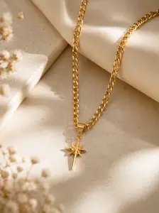 Luxury North Star pendant Necklace