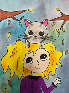 Add-On Art Project - Autumn Friends L2 (ages 8+)