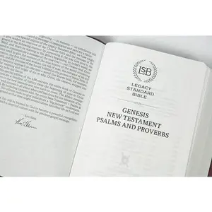 USED-Legacy Standard Bible, Genesis, New Testament, Psalms and Proverbs ?Blue Floral Faux Leather? (LSB) by Steadfast Bibles (Unknown)