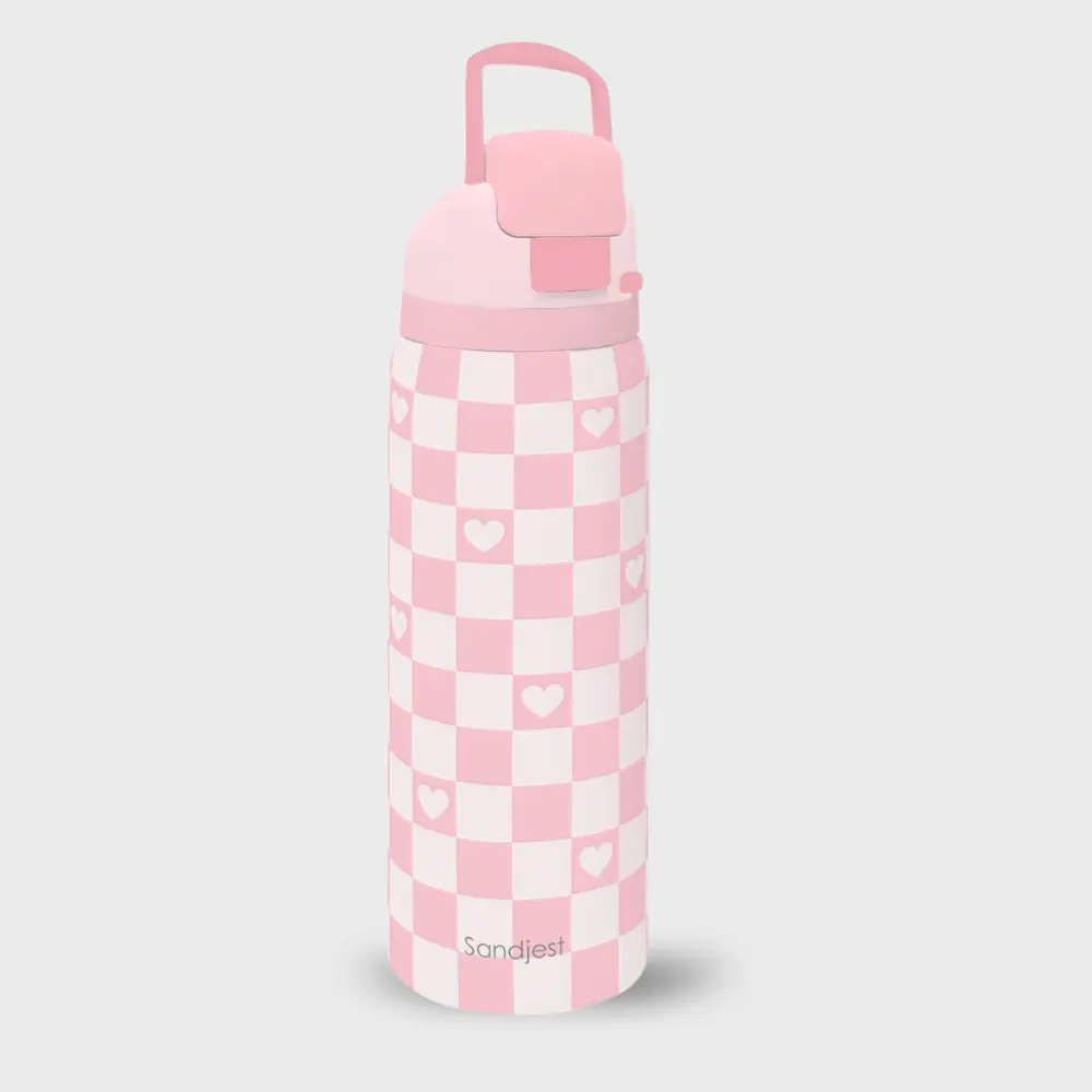 Pink Checkered