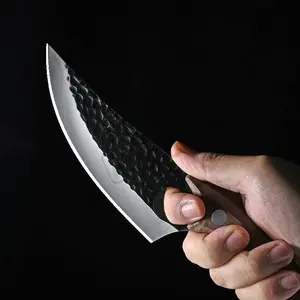 Hand Forged Boning Knife - Durable Design for Versatile Use in Various Cooking Applications sharp  knives knives knife
