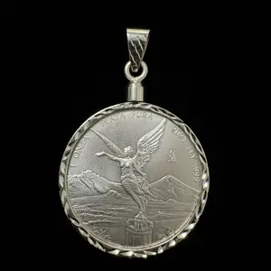 .999 silver ounce with bezel