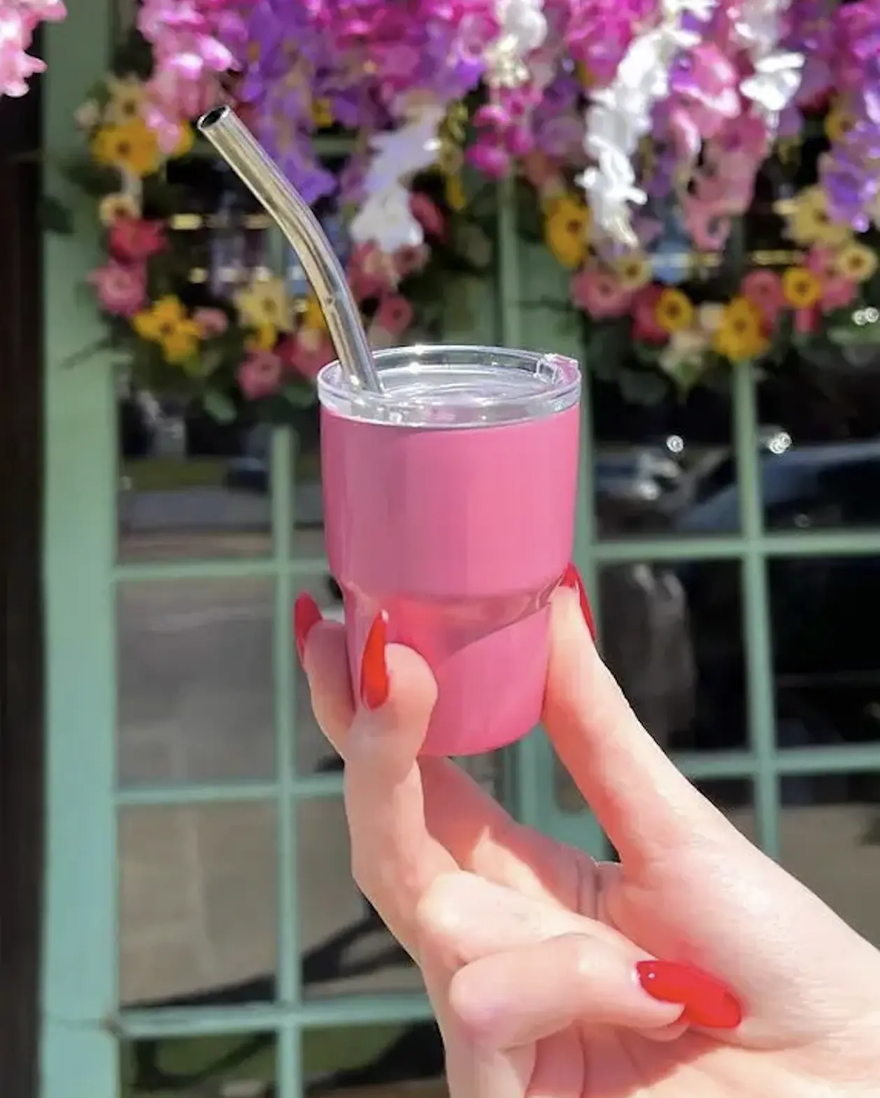 2oz Mini Pink Shot Tumbler, Vacuum Insulated Stainless Steel Cup Drinkware Washable Reusable pink mini