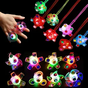 24 pcs LED Party Favors Glow in The Dark Party Supplies Light up Classroom Prizes