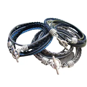 Mens Bracelets Leather Leather Bracelet for Men Mens Bracelet Double Wrap Bracelet Mens Jewelry Mens Gift Fathers Day Groomsmen Gift for him